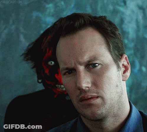 A Close Up Of A Man 'S Face With The Words Massacre-Uk Visible In The Corner GIF