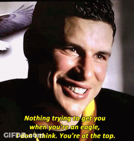 A Close Up Of A Man 'S Face With The Words Nothing Trying To Get You When You 'Re An Eagle GIF