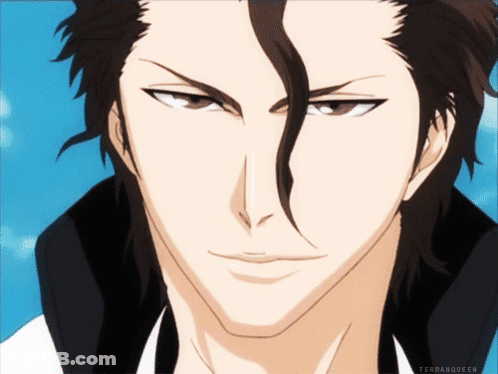 A Close Up Of A Man 'S Face With The Words Terranqueen Below GIF