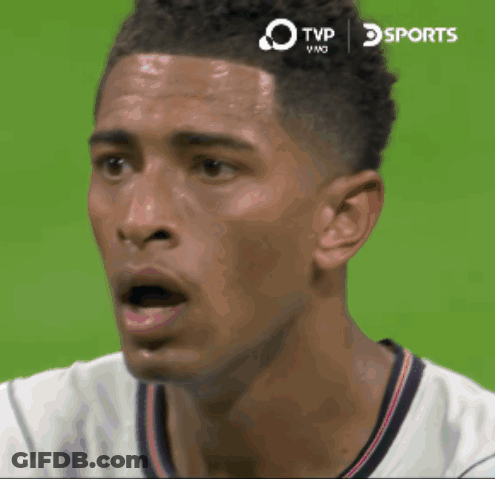 A Close Up Of A Man 'S Face With The Words Tvp Sports On The Bottom Right GIF