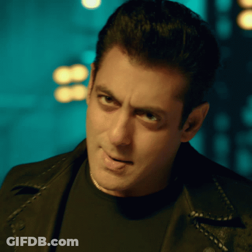 A Close Up Of A Man Wearing A Black Shirt And A Black Leather Jacket GIF