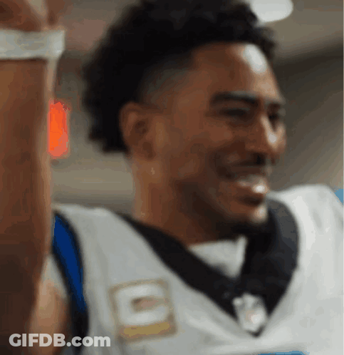Man Wearing White Jersey With B Letter GIF