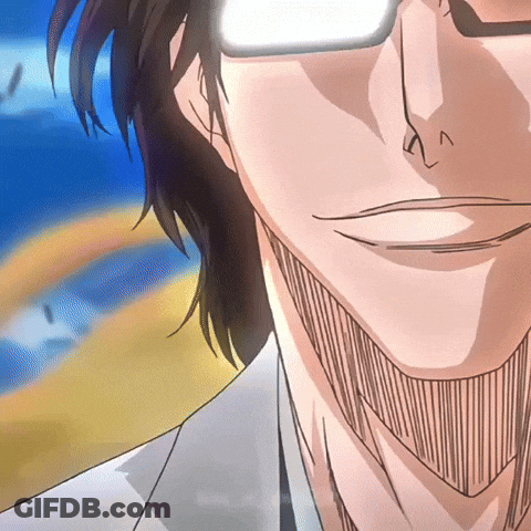 A Close Up Of A Man Wearing Glasses And A White Shirt GIF