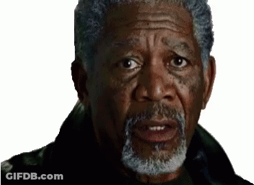 A Close Up Of A Man With A Beard Making A Funny Face . GIF