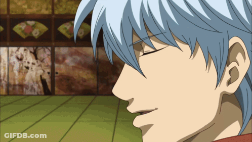 A Close Up Of A Man With His Eyes Closed GIF
