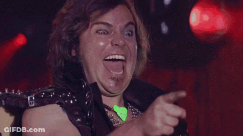 A Close Up Of A Man With His Mouth Open GIF