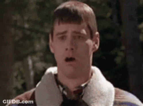 A Close Up Of A Man With His Mouth Open . GIF