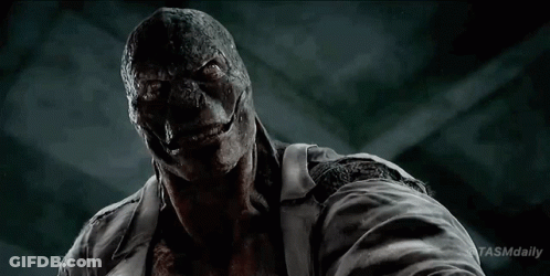 A Close Up Of A Monster With Its Mouth Open And The Hashtag Tasmdaily On The Bottom GIF