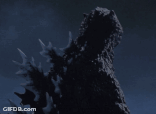 A Close Up Of A Monster With Spikes On It GIF