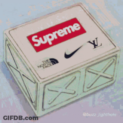 A Close Up Of A Nike Shoe With A White Swoosh GIF