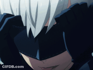 A Close Up Of A Person Covering Their Eyes GIF