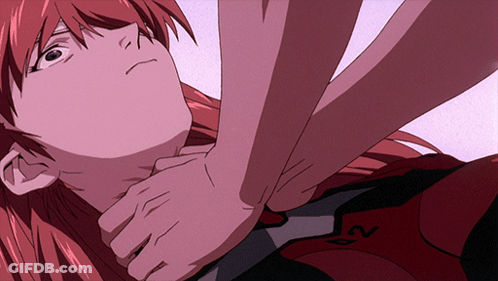 Person Holding Another's Neck With N GIF