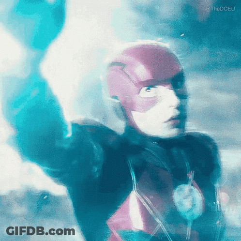 A Close Up Of A Person In A Superhero Suit GIF