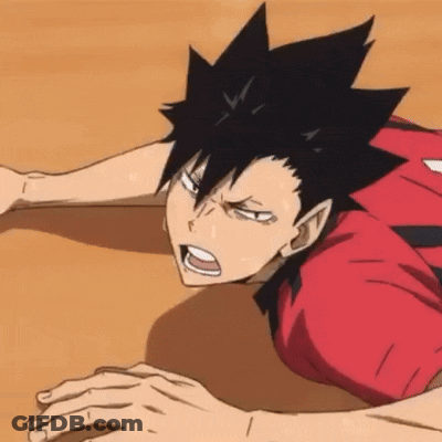 A Close Up Of A Person Laying On The Floor With Their Hands On Their Knees . GIF