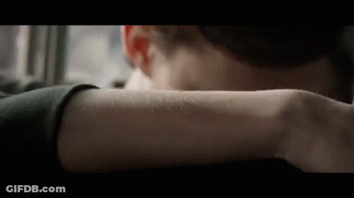 A Close Up Of A Person 'S Arm With A Scratch On It GIF