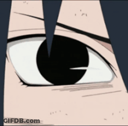 A Close Up Of A Person 'S Black Eye GIF
