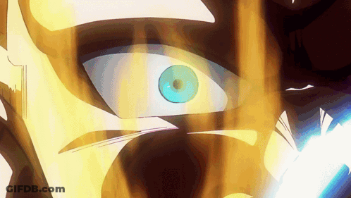 A Close Up Of A Person 'S Eye With A Blue Eye GIF