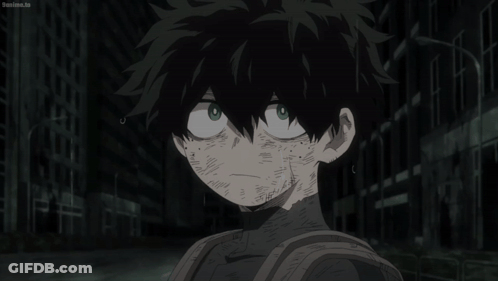 A Close Up Of A Person 'S Face That Says ' Sanime.tv ' At The Bottom GIF