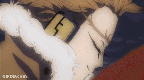 A Close Up Of A Person 'S Face With A Beard And A Letter F On It GIF