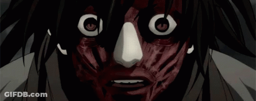 A Close Up Of A Person 'S Face With A Bloody Nose GIF