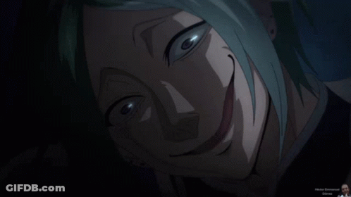A Close Up Of A Person 'S Face With A Caption That Says ' Hacker Emmanuel ' At The Bottom GIF