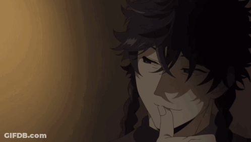 A Close Up Of A Person 'S Face With A Finger On Their Mouth GIF