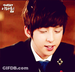 A Close Up Of A Person 'S Face With A Foreign Language Written On The Bottom GIF