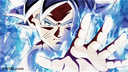 A Close Up Of A Person 'S Face With A Hand Outstretched GIF