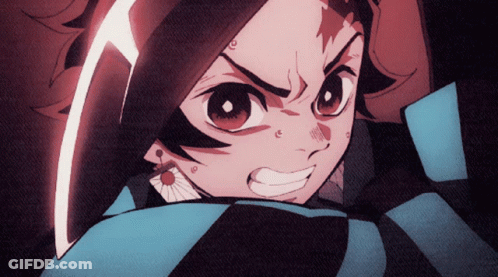 A Close Up Of A Person 'S Face With A Light Behind It GIF