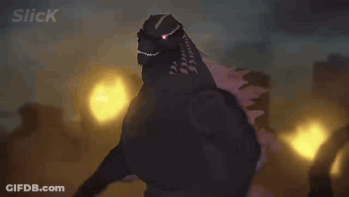 A Close Up Of A Person 'S Face With A Pink Light Coming Out Of It GIF