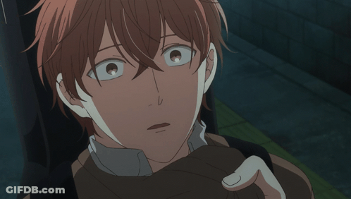 A Close Up Of A Person 'S Face With A Sad Look On It GIF