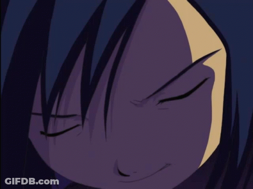 A Close Up Of A Person 'S Face With A Shadow On It GIF