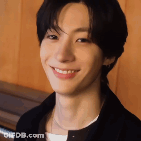 Close Up Of Smiling Person's Face GIF