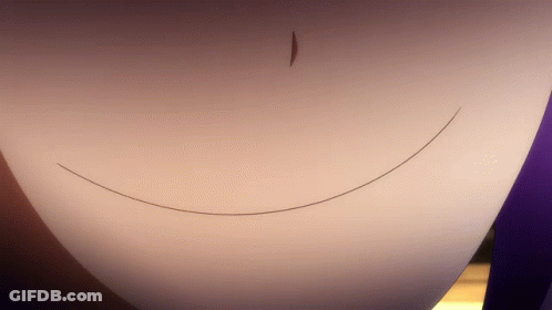 A Close Up Of A Person 'S Face With A Smile On It GIF