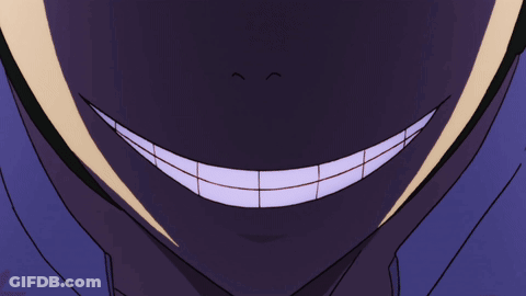 A Close Up Of A Person 'S Face With A Smile On It GIF