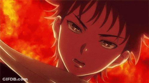 A Close Up Of A Person 'S Face With A Snake Coming Out Of It 'S Mouth . GIF