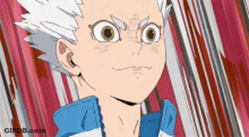 A Close Up Of A Person 'S Face With A Striped Background . GIF