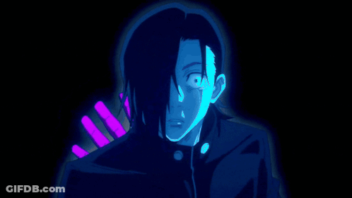 A Close Up Of A Person 'S Face With A Tear Coming Out Of His Eye GIF