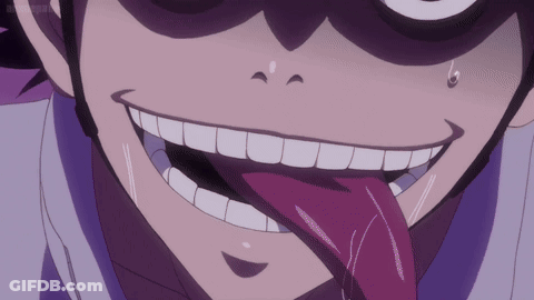 Close Up Of Person With Tongue Out GIF