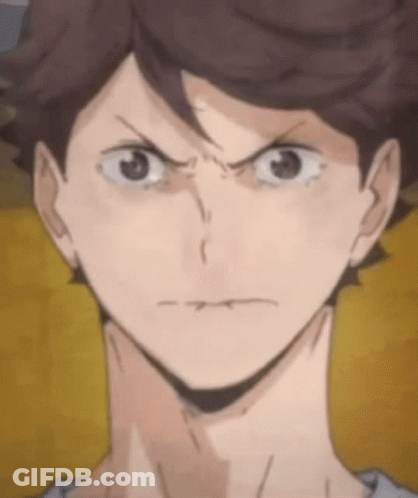 A Close Up Of A Person 'S Face With A Very Angry Expression . GIF
