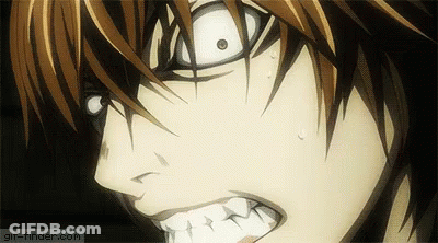 A Close Up Of A Person 'S Face With A Very Angry Look On His Face . GIF