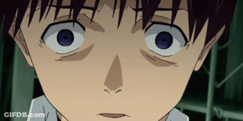 A Close Up Of A Person 'S Face With A Very Serious Look On His Face GIF