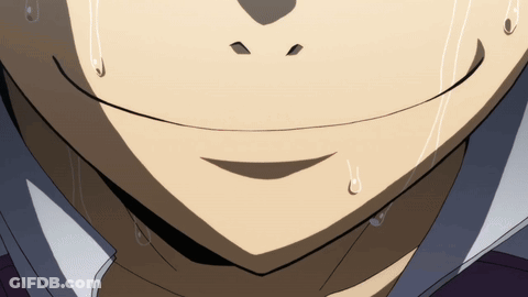 A Close Up Of A Person 'S Face With Braces On It GIF