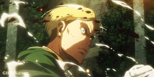 A Close Up Of A Person 'S Face With Feathers Flying Around Them GIF