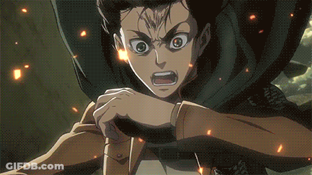 A Close Up Of A Person 'S Face With Fire Coming Out Of Their Mouth GIF