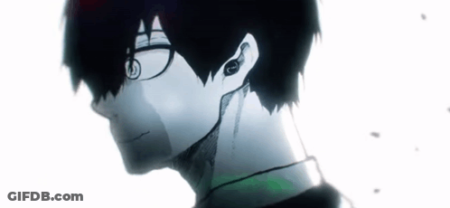 A Close Up Of A Person 'S Face With Glasses And Headphones . GIF
