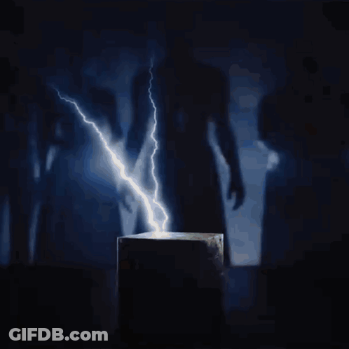 A Close Up Of A Person 'S Face With Nails In It GIF