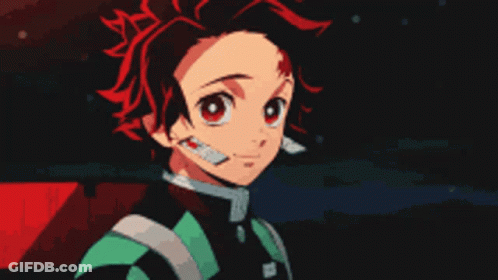 A Close Up Of A Person 'S Face With Red Hair GIF