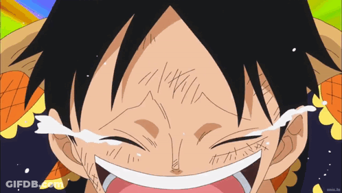 A Close Up Of A Person 'S Face With Tears Coming Out Of His Eyes GIF