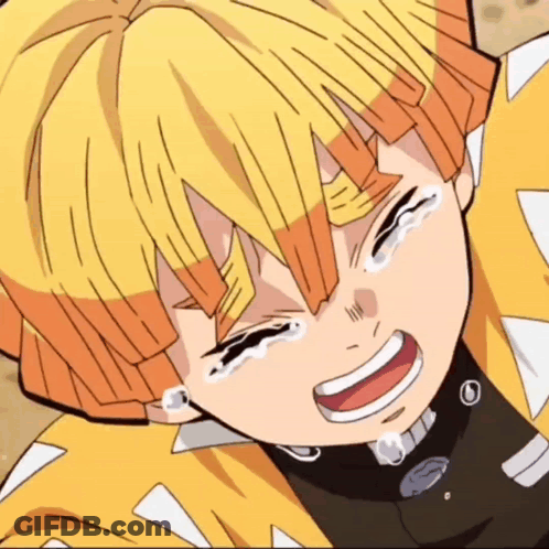 A Close Up Of A Person 'S Face With Tears Coming Out Of Their Eyes GIF